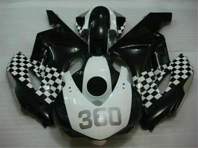 Cheap 2004-2005 White Black Honda CBR1000RR Replacement Fairings