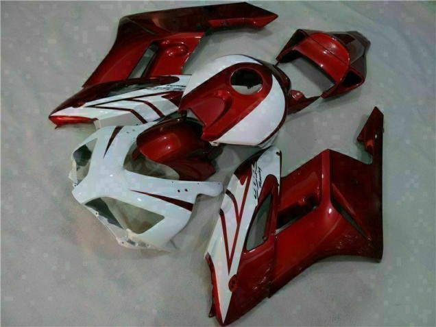 Cheap 2004-2005 White Red Honda CBR1000RR Bike Fairing Kit