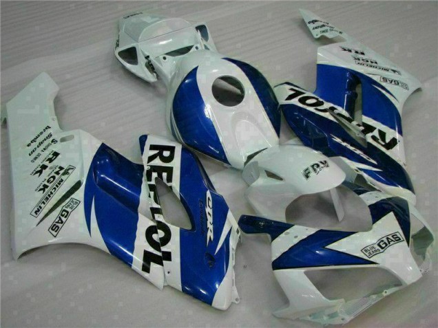 Cheap 2004-2005 White Blue Repsol Honda CBR1000RR Motorbike Fairing Kits