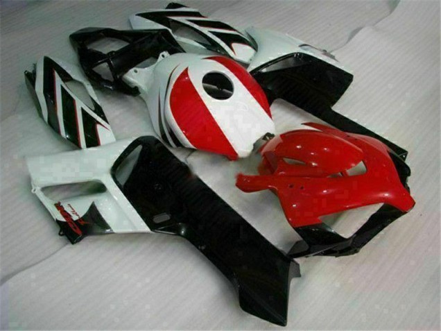 Cheap 2004-2005 Black White Honda CBR1000RR Motorcycle Fairings Kits