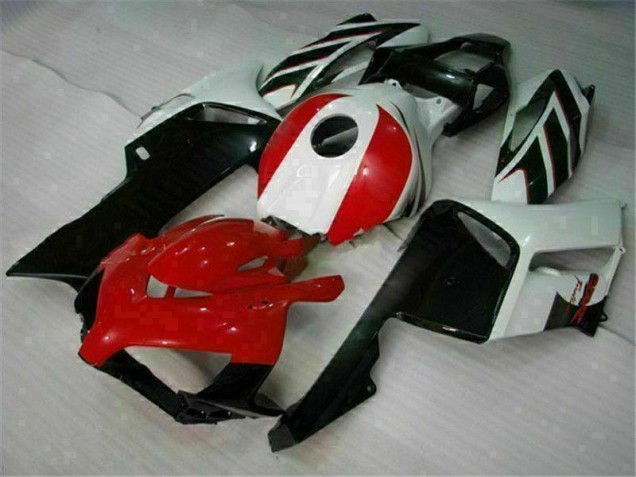 Cheap 2004-2005 Black White Honda CBR1000RR Motorcycle Fairings Kits