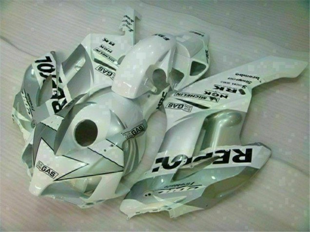 Cheap 2004-2005 White Silver Repsol Honda CBR1000RR Motorcyle Fairings