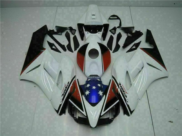 Cheap 2004-2005 White Black Honda CBR1000RR Motorcycle Fairings Kit