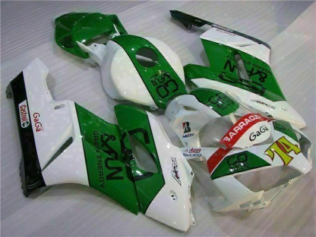 Cheap 2004-2005 Green White Honda CBR1000RR Motorcycle Fairing