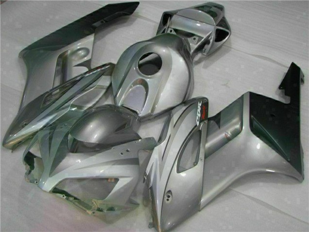Cheap 2004-2005 Silver Honda CBR1000RR Bike Fairings