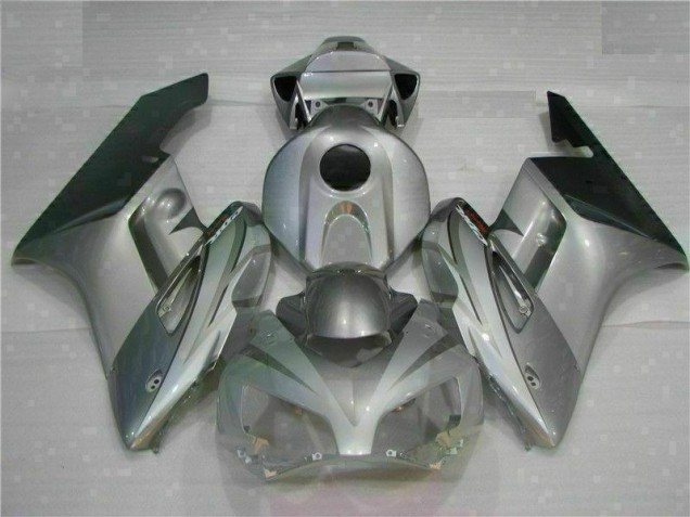 Cheap 2004-2005 Silver Honda CBR1000RR Bike Fairings