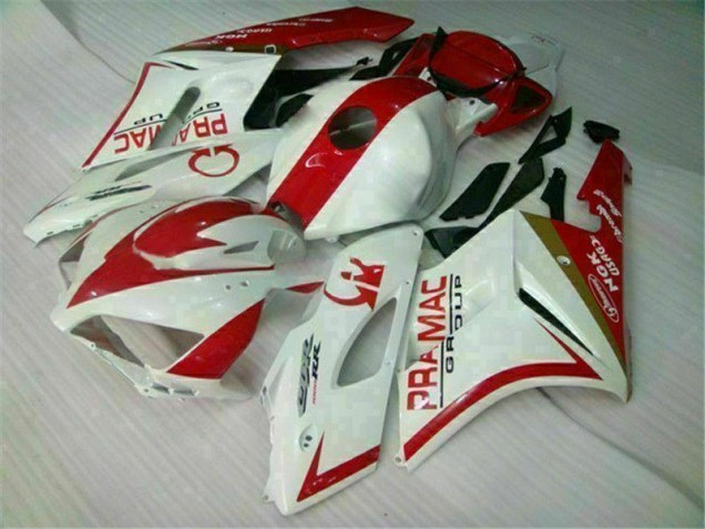 Cheap 2004-2005 White Red Honda CBR1000RR Bike Fairings