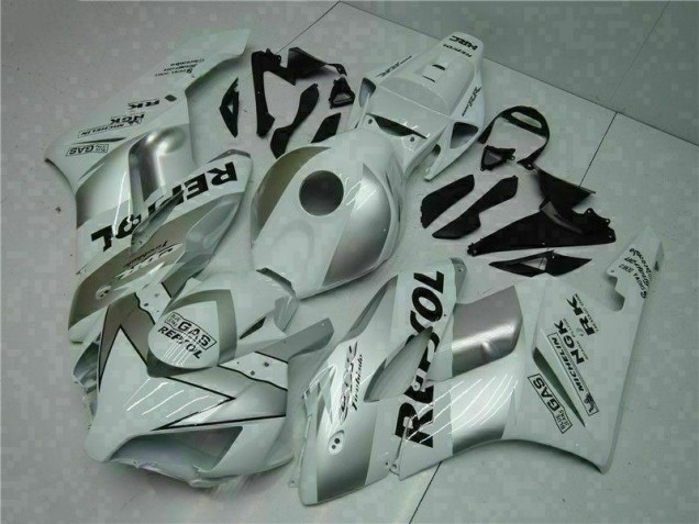 Cheap 2004-2005 Silver White Repsol Honda CBR1000RR Motorcylce Fairings