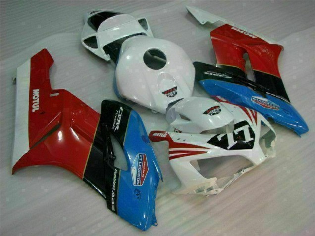 Cheap 2004-2005 White Red 77 Honda CBR1000RR Motorcycle Fairing Kits