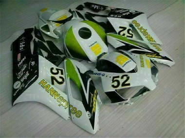 Cheap 2004-2005 White Green Hannspree 52 Honda CBR1000RR Bike Fairing
