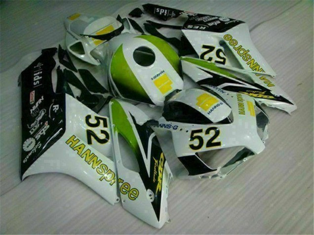 Cheap 2004-2005 White Green Hannspree 52 Honda CBR1000RR Bike Fairing