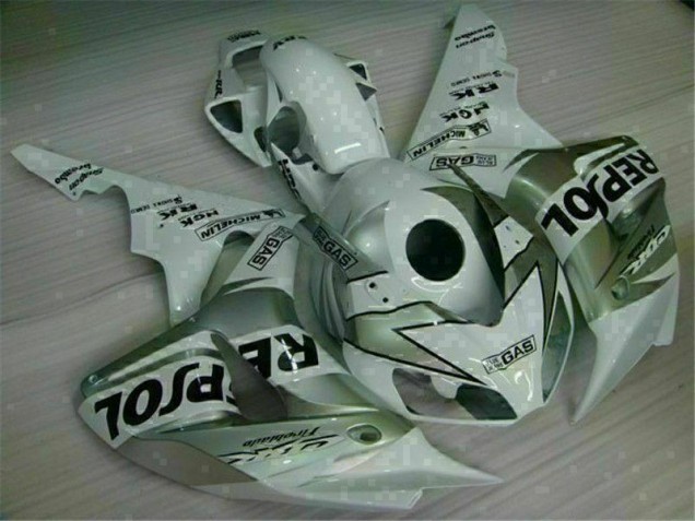 Cheap 2004-2005 Silver Repsol Honda CBR1000RR Bike Fairings & Plastics
