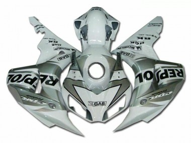 Cheap 2004-2005 Silver Repsol Honda CBR1000RR Bike Fairings & Plastics