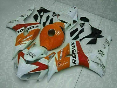 Cheap 2004-2005 Orange White Repsol Honda CBR1000RR Motorbike Fairing