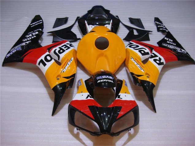 Cheap 2004-2005 Orange Black Repsol Honda CBR1000RR Motorcycle Fairings Kits