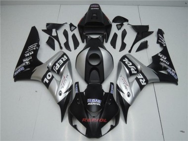 Cheap 2004-2005 Black Silver Repsol Honda CBR1000RR Motorcyle Fairings
