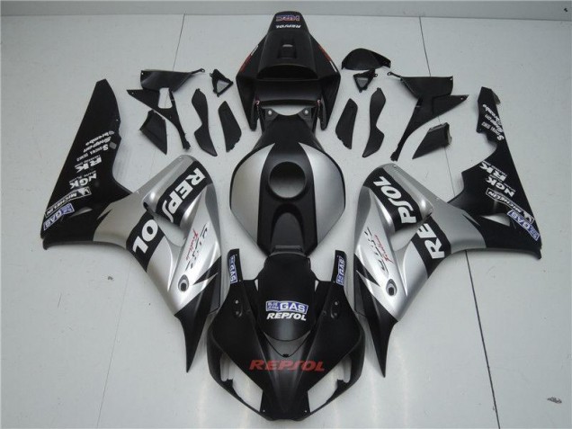 Cheap 2004-2005 Black Silver Repsol Honda CBR1000RR Motorcyle Fairings