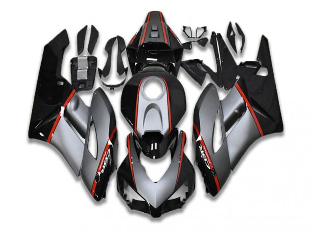 Cheap 2004-2005 Black Grey Red Honda CBR1000RR Motorcycle Replacement Fairings