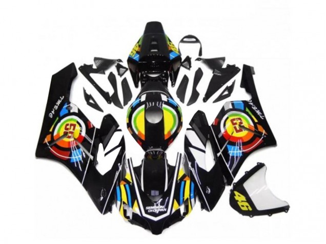Cheap 2004-2005 Black Honda CBR1000RR Motorcycle Fairings Kits