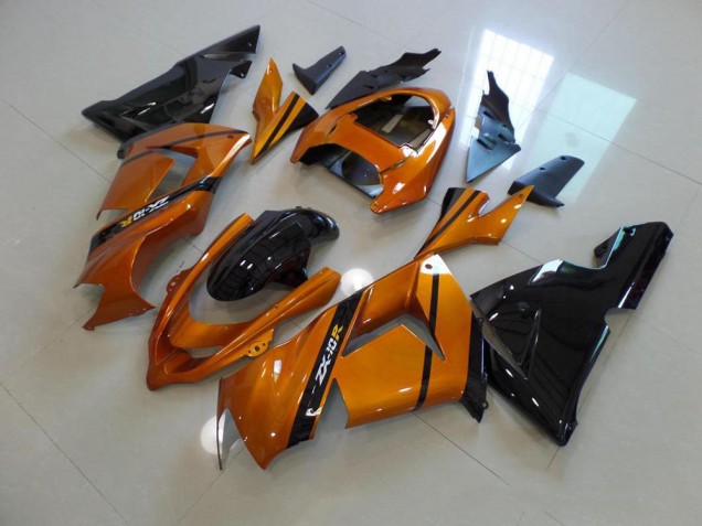 Cheap 2003-2005 Gold Black Kawasaki ZX10R Bike Fairing Cheap 2003-2005 Gold Black Kawasaki ZX10R Bike Fairing