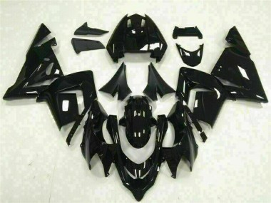 Cheap 2003-2005 Glossy Black Kawasaki ZX10R Bike Fairings