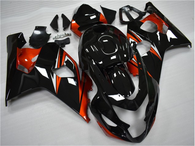Cheap 2004-2005 Orange Black Suzuki GSXR 600/750 Motor Bike Fairings Cheap 2004-2005 Orange Black Suzuki GSXR 600/750 Motor Bike Fairings