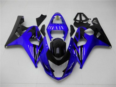 Cheap 2004-2005 Blue Black Suzuki GSXR 600/750 Motorcycle Fairings Kits