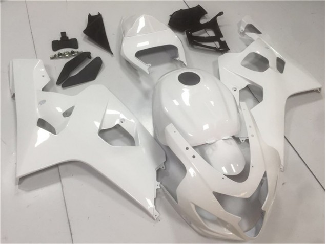 Cheap 2004-2005 Glossy White Suzuki GSXR 600/750 Moto Fairings Cheap 2004-2005 Glossy White Suzuki GSXR 600/750 Moto Fairings
