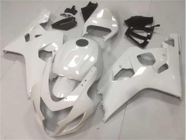Cheap 2004-2005 Glossy White Suzuki GSXR 600/750 Moto Fairings Cheap 2004-2005 Glossy White Suzuki GSXR 600/750 Moto Fairings