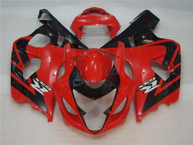 Cheap 2004-2005 Red Black Suzuki GSXR 600/750 Motor Fairings