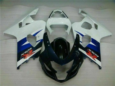 Cheap 2004-2005 White Black Suzuki GSXR 600/750 Motorcycle Fairing