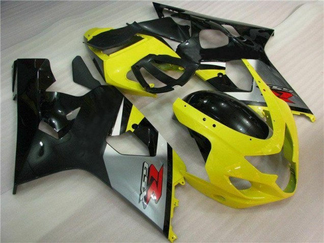 Cheap 2004-2005 Yellow Black Suzuki GSXR 600/750 Motorbike Fairing Cheap 2004-2005 Yellow Black Suzuki GSXR 600/750 Motorbike Fairing
