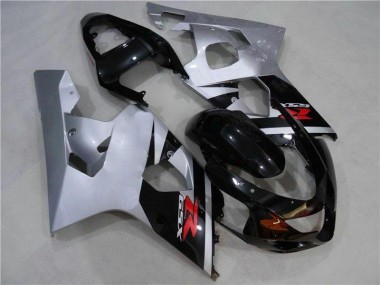 Cheap 2004-2005 Black Silver Suzuki GSXR 600/750 Motorcycle Fairing Kit