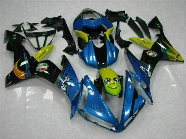 Cheap 2004-2006 Blue Yamaha YZF R1 Motorcycle Replacement Fairings Cheap 2004-2006 Blue Yamaha YZF R1 Motorcycle Replacement Fairings