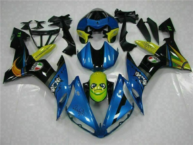 Cheap 2004-2006 Blue Yamaha YZF R1 Motorcycle Replacement Fairings Cheap 2004-2006 Blue Yamaha YZF R1 Motorcycle Replacement Fairings