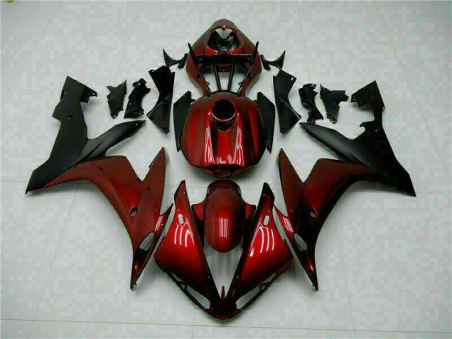 Cheap 2004-2006 Red Black Yamaha YZF R1 Motorcycle Fairings Cheap 2004-2006 Red Black Yamaha YZF R1 Motorcycle Fairings