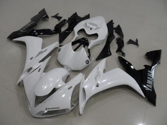 Cheap 2004-2006 White Black Yamaha YZF R1 Bike Fairings Cheap 2004-2006 White Black Yamaha YZF R1 Bike Fairings