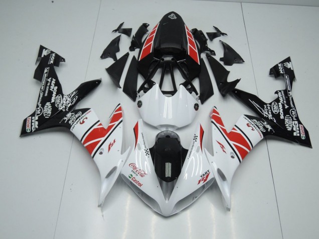 Cheap 2004-2006 White Black Stickers Yamaha YZF R1 Motorbike Fairing Cheap 2004-2006 White Black Stickers Yamaha YZF R1 Motorbike Fairing