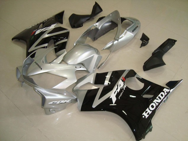 Cheap 2004-2007 Black Silver Honda CBR600 F4i Motorcycle Fairing Cheap 2004-2007 Black Silver Honda CBR600 F4i Motorcycle Fairing
