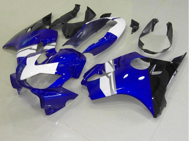 Cheap 2004-2007 White Blue Black Honda CBR600 F4i Bike Fairing Kit Cheap 2004-2007 White Blue Black Honda CBR600 F4i Bike Fairing Kit