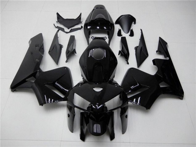 Cheap 2005-2006 Glossy Black Honda CBR600RR Motorcycle Fairing Kit Cheap 2005-2006 Glossy Black Honda CBR600RR Motorcycle Fairing Kit