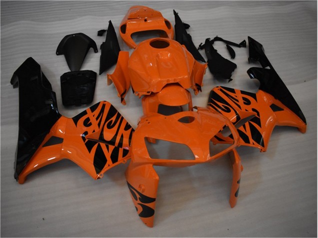 Cheap 2005-2006 Orange Black Honda CBR600RR Motorbike Fairing Cheap 2005-2006 Orange Black Honda CBR600RR Motorbike Fairing