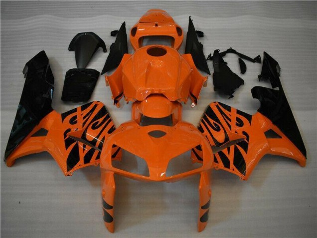 Cheap 2005-2006 Orange Black Honda CBR600RR Motorbike Fairing Cheap 2005-2006 Orange Black Honda CBR600RR Motorbike Fairing