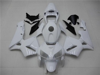 Cheap 2005-2006 Glossy White Honda CBR600RR Replacement Motorcycle Fairings