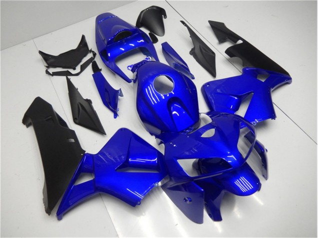 Cheap 2005-2006 Blue Black Honda CBR600RR Motorbike Fairing Kits Cheap 2005-2006 Blue Black Honda CBR600RR Motorbike Fairing Kits