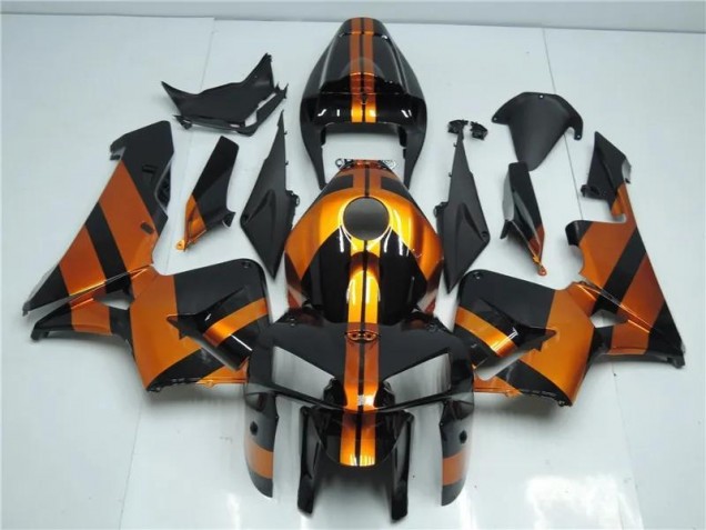 Cheap 2005-2006 Orange Black Honda CBR600RR Motorcycle Fairing Kits Cheap 2005-2006 Orange Black Honda CBR600RR Motorcycle Fairing Kits