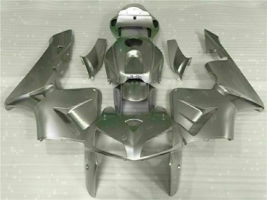 Cheap 2005-2006 Silver Honda CBR600RR Motorcycle Fairing