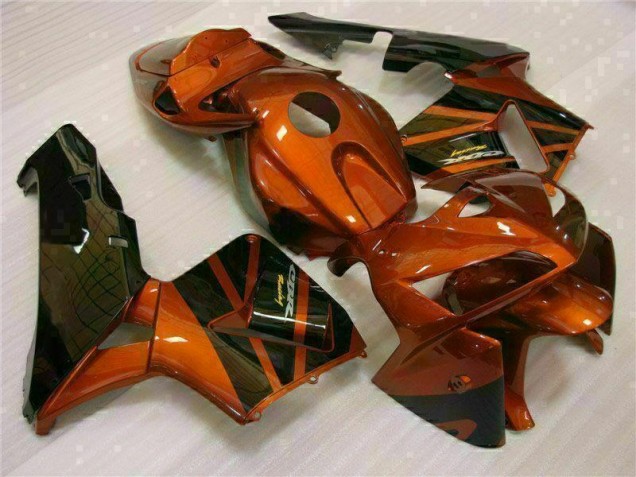 Cheap 2005-2006 Orange Black Honda CBR600RR Bike Fairings Cheap 2005-2006 Orange Black Honda CBR600RR Bike Fairings