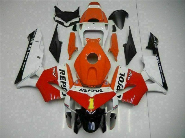 Cheap 2005-2006 Orange Repsol Honda CBR600RR Bike Fairing Kit Cheap 2005-2006 Orange Repsol Honda CBR600RR Bike Fairing Kit
