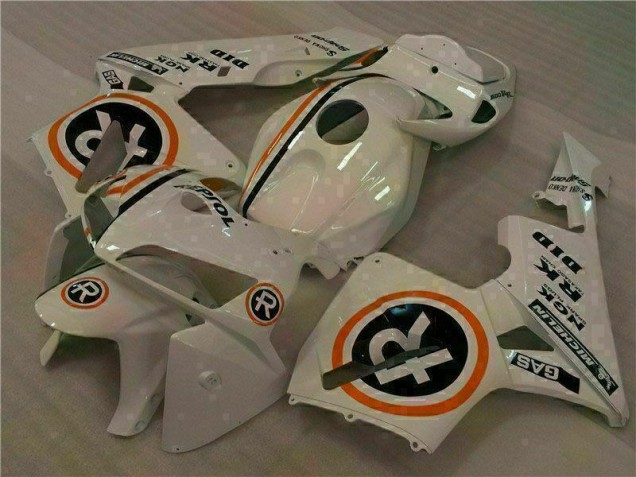 Cheap 2005-2006 White Repsol Honda CBR600RR Motorcycle Bodywork Cheap 2005-2006 White Repsol Honda CBR600RR Motorcycle Bodywork